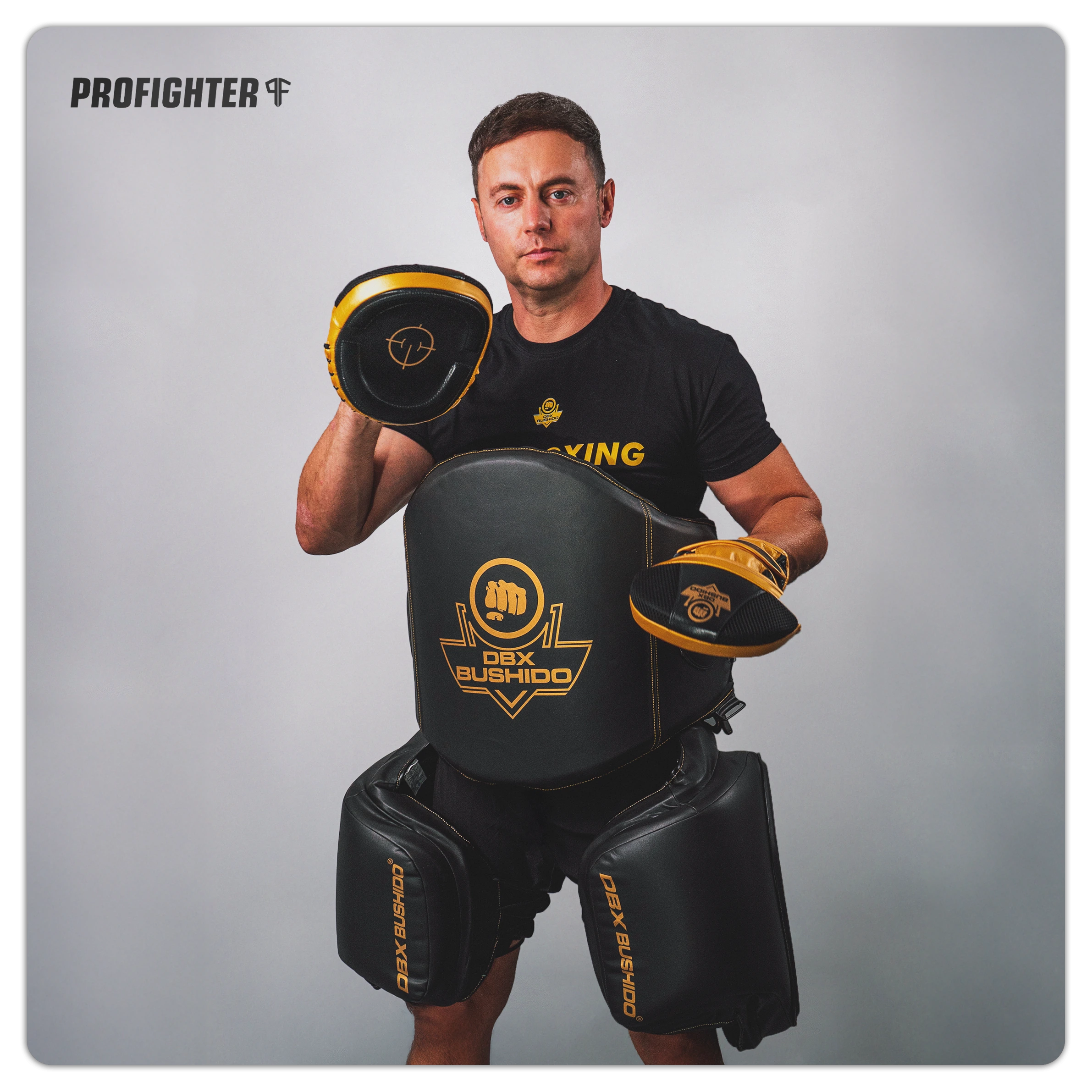 zestaw profight kolekcja sprzętu piszczele łapy trenera ze skóry naturalnej ochraniacz tułowia