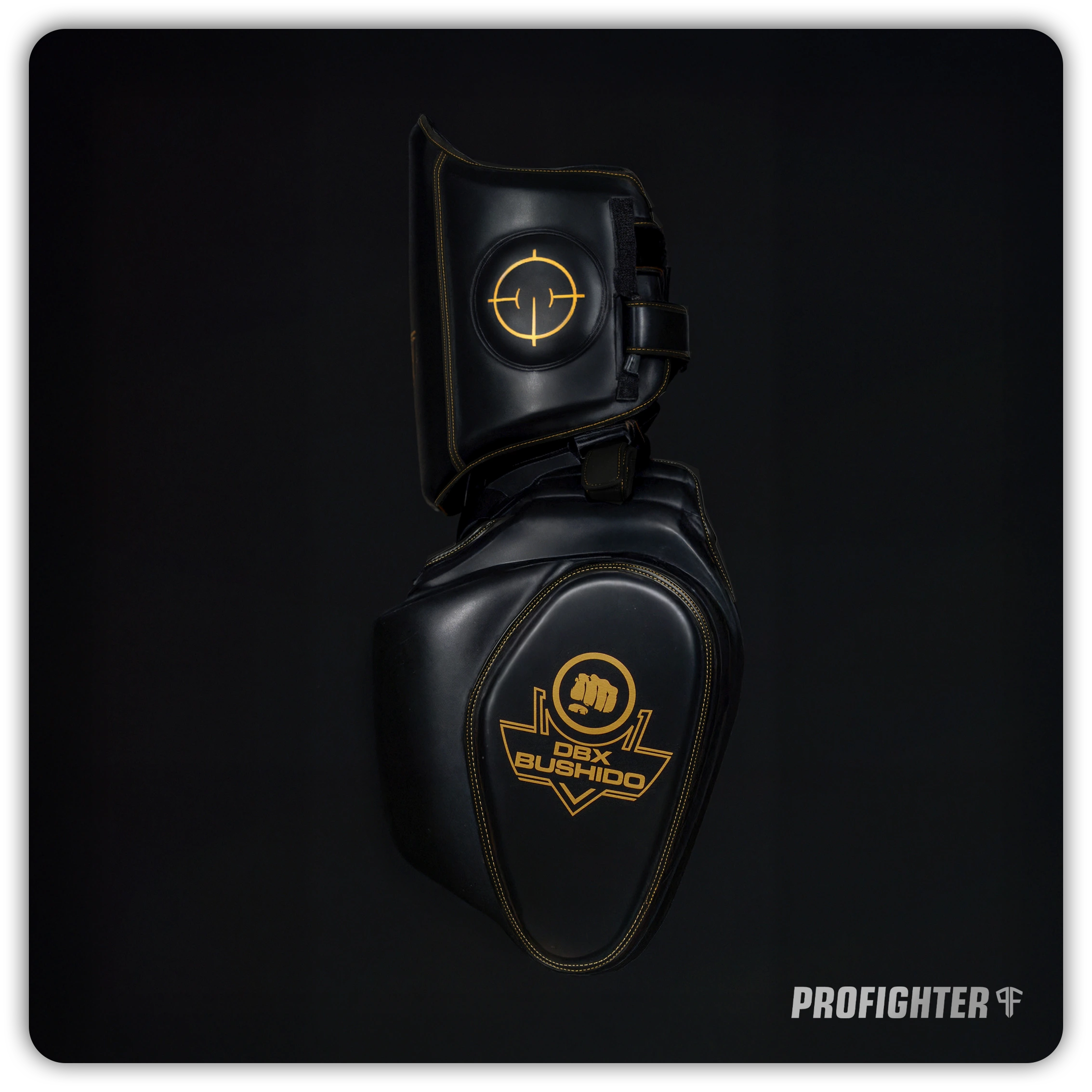 zestaw ochraniacz tułowia i ud uda ProFighter DBX Bushido japonska skora syntetyczna premium