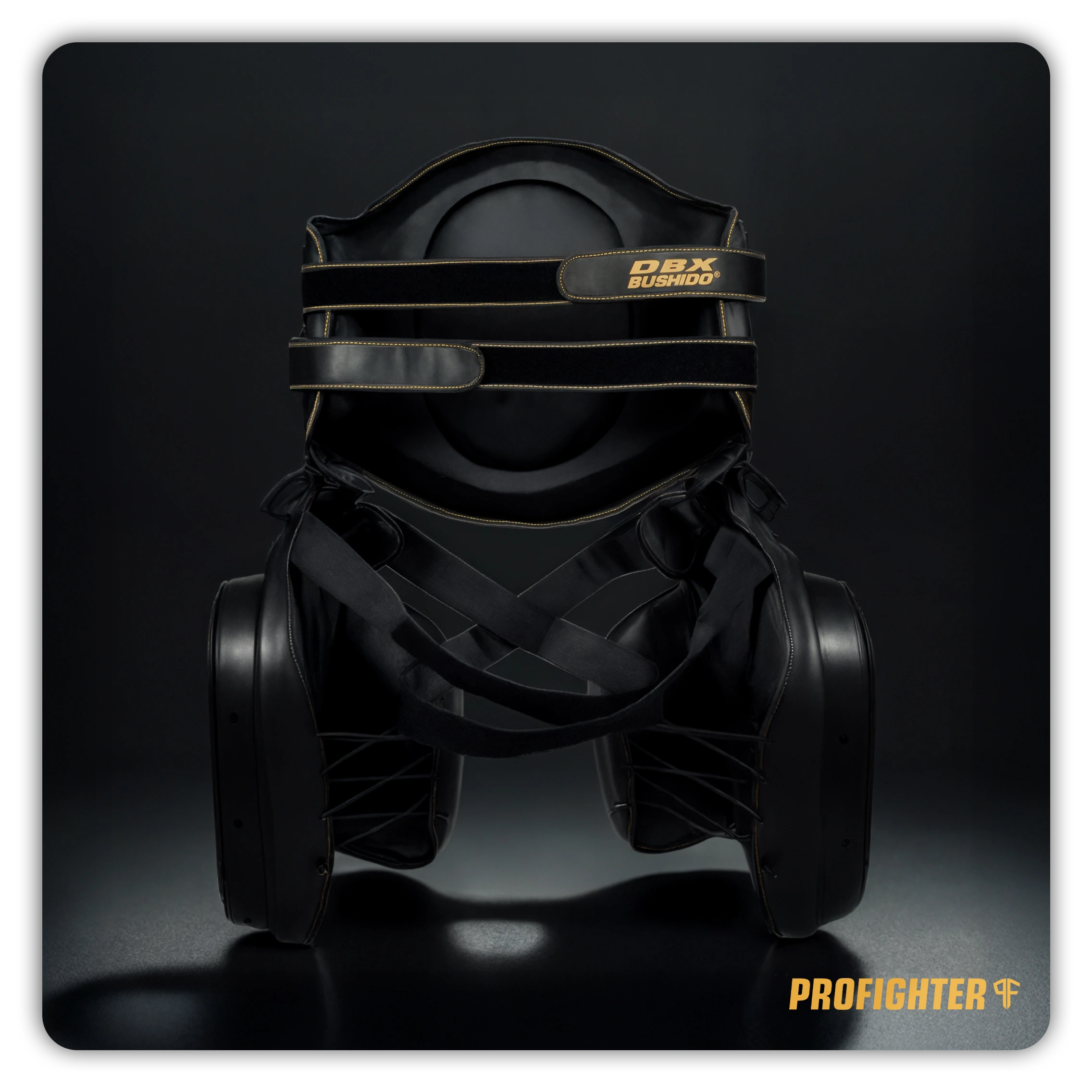 zestaw ochraniacz tułowia i ud uda ProFighter DBX Bushido japonska skora syntetyczna premium