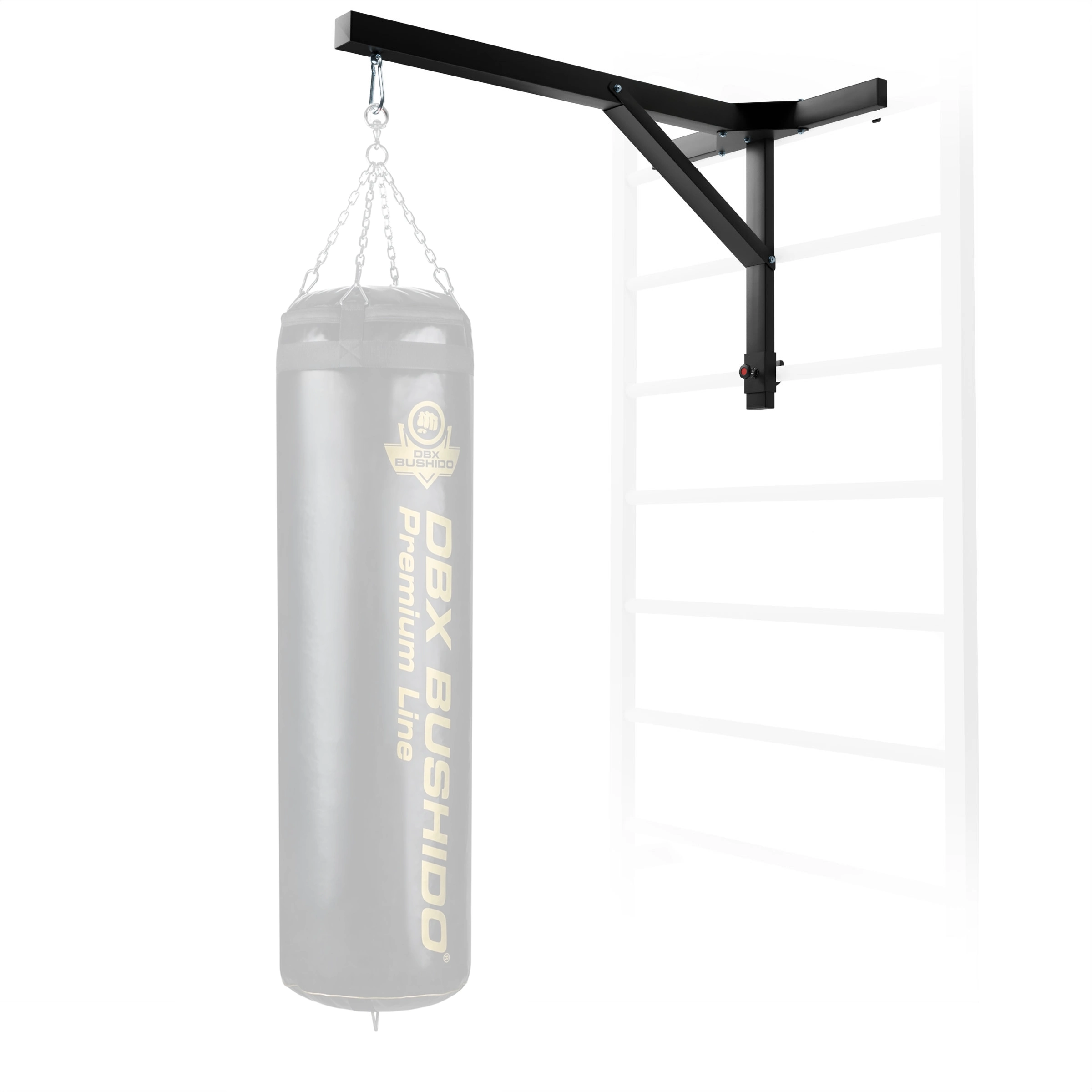 mount for punching bag on wall bars