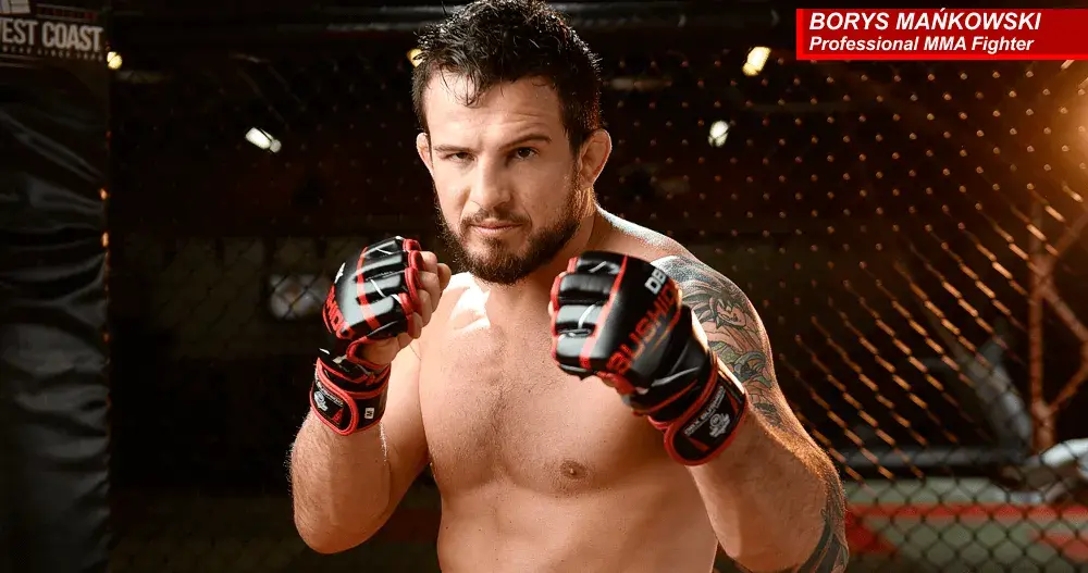 borys Mańkowski rękawice mma