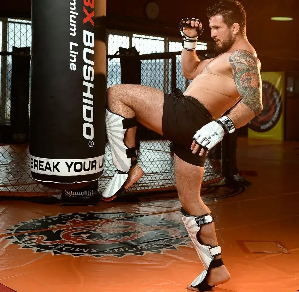 mma shin guards bushido