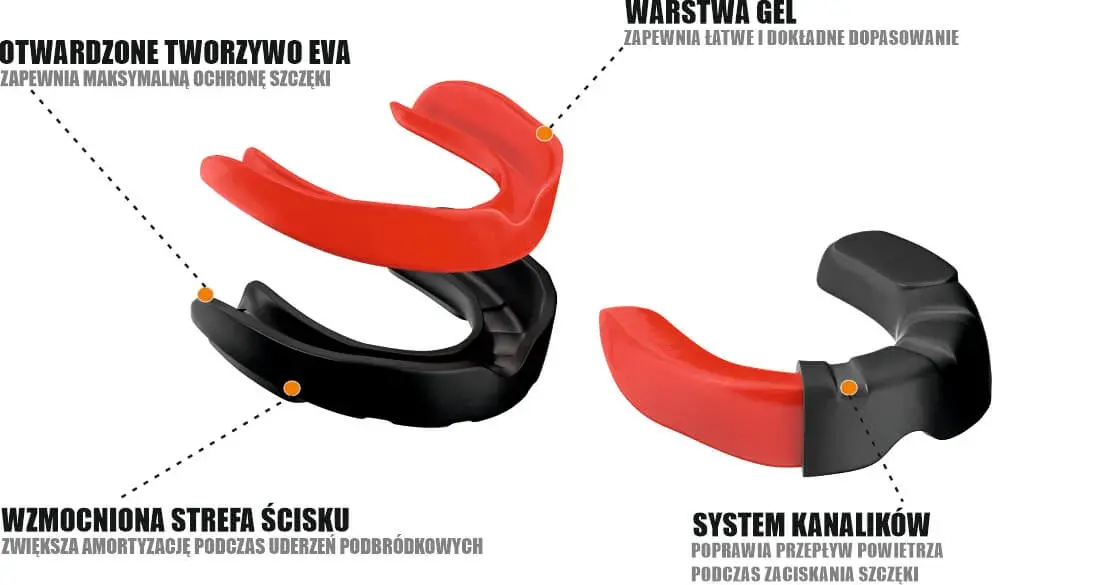 DBX Bushido gel mouthguards