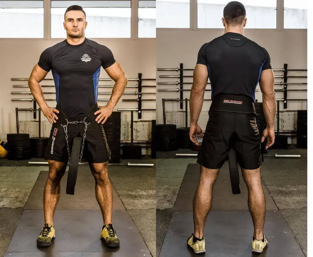 dip belt, pas do ciężarów