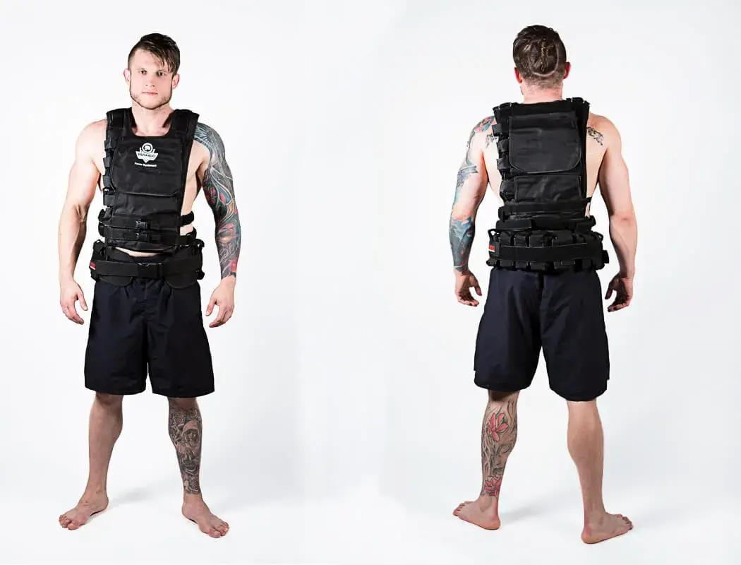 kamizelka z obciążeniem - ćwiczenia kamizelka z obciążeniem