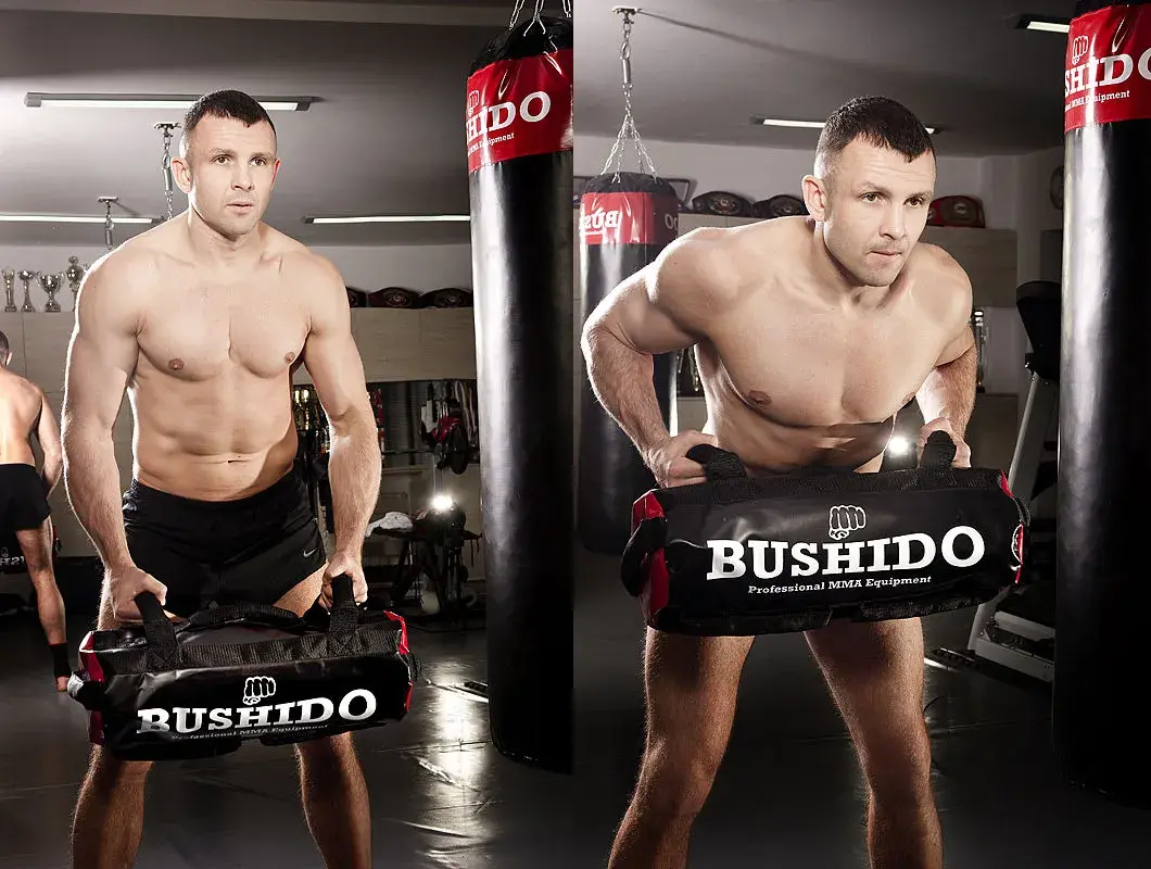 sandbag bushido - ćwiczenia