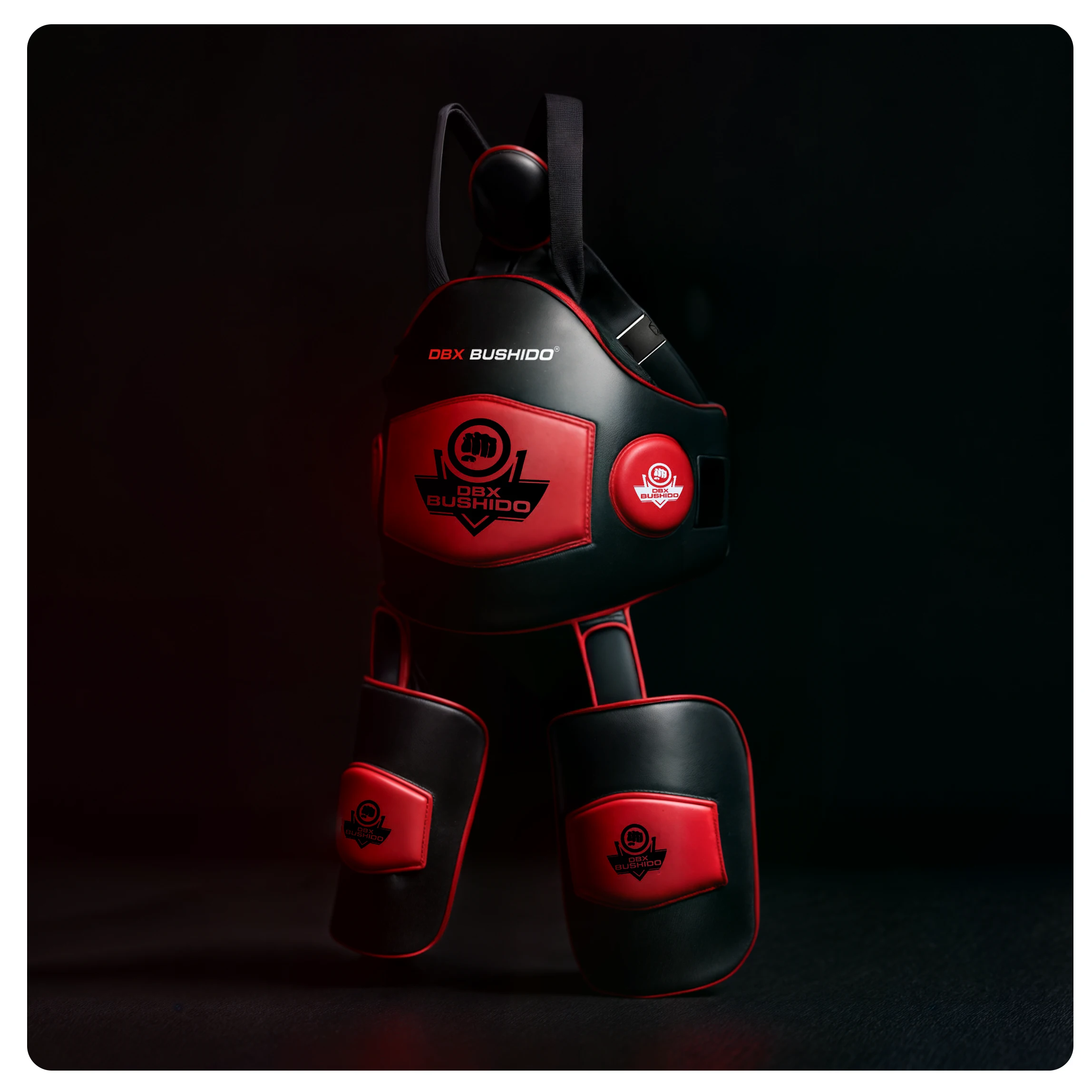 MMA body protector with thigh guards