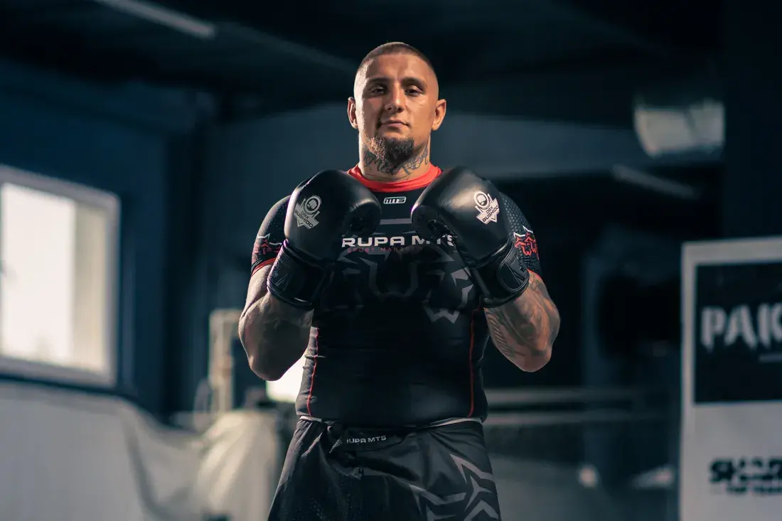 Denis Górniak trenujący w ProFight