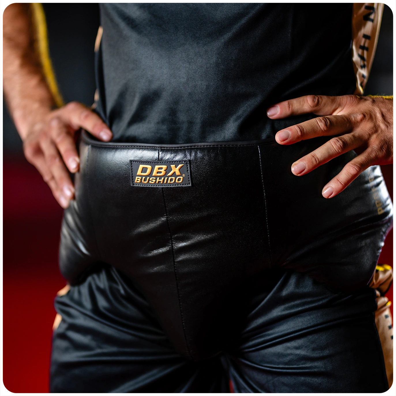 suspensor męski ze skóry naturalnej DBX Bushido