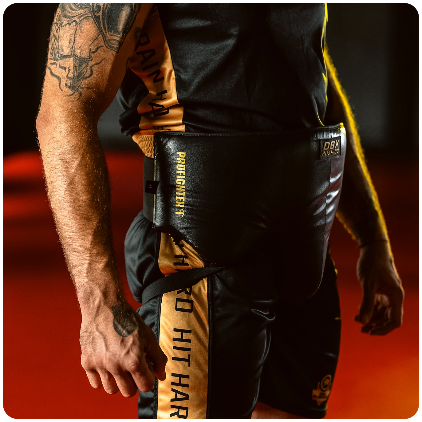 suspensor męski ze skóry naturalnej DBX Bushido