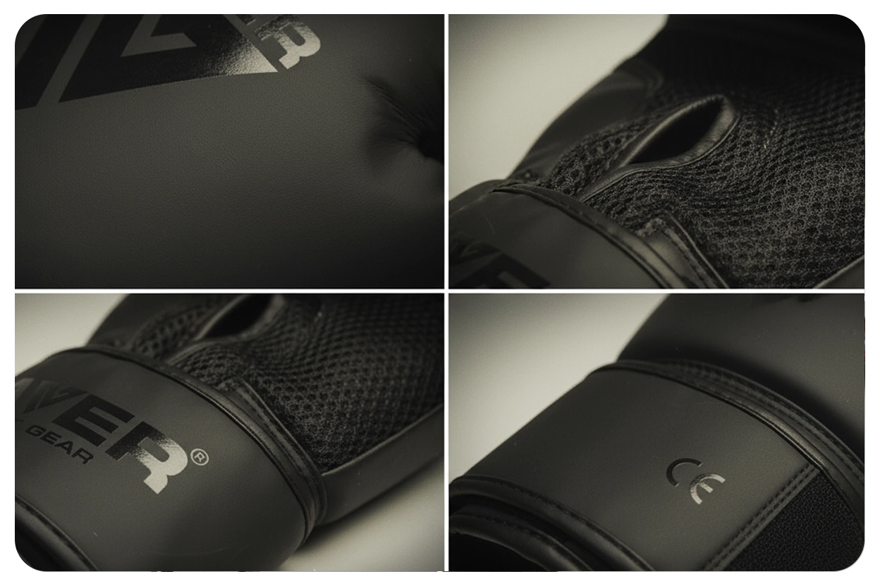 rękawice bokserskie czarne taver black