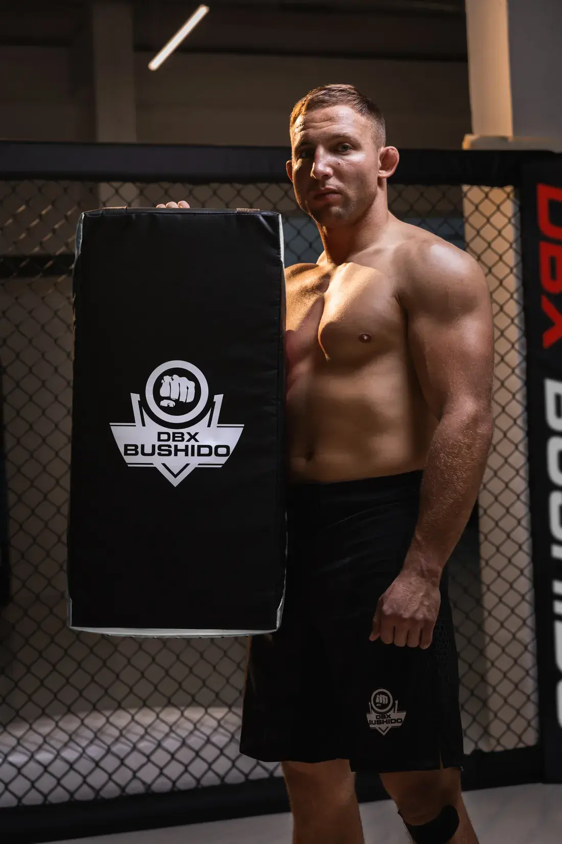 white DBX Bushido shield