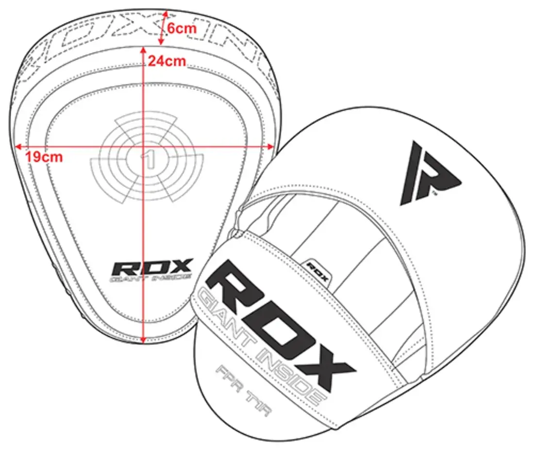 rozmiar rdx focus pad