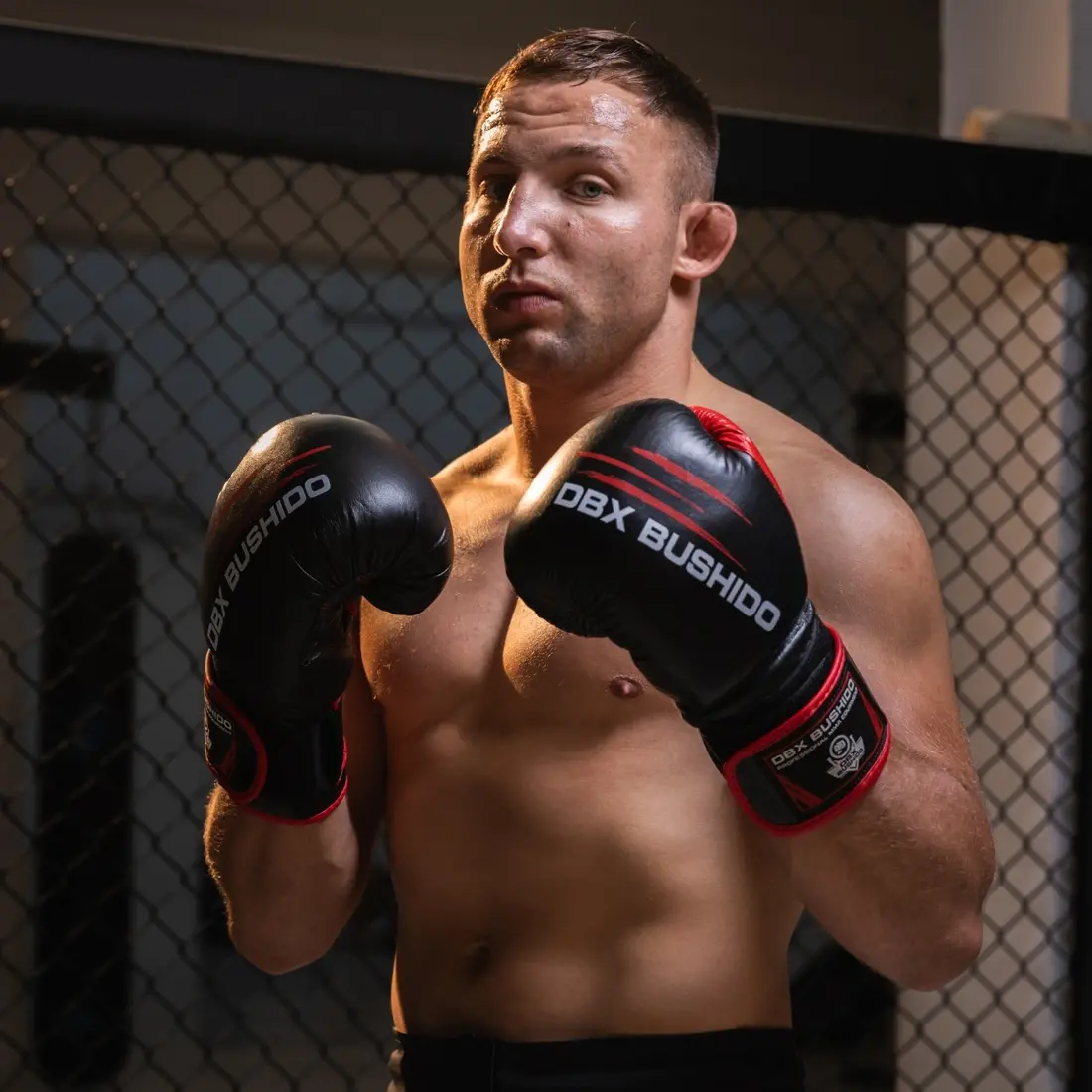 leather boxing gloves