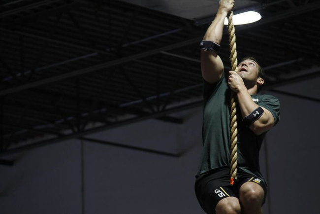 Lina do wspinania, CLIMBING ROPE  - Jutowa - 5 m