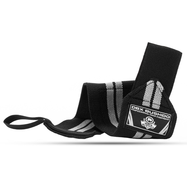 Elastyczne usztywniacze / ściągacze nadgarstka | Black/White | DBX Bushido