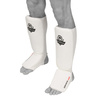 Elastic shin guards - Shin and Foot ARP-2107 - white - XL