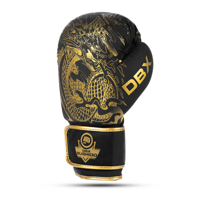 Boxing Gloves 10oz - Gold Dragon - Valor Series