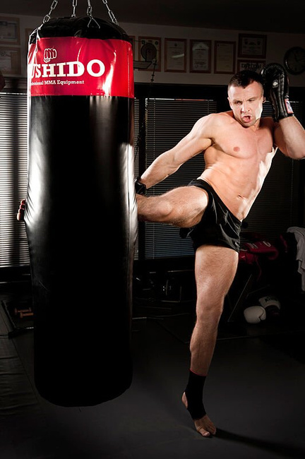 Worek bokserski - 150 Red - 150 cm / 50 kg | DBX Bushido