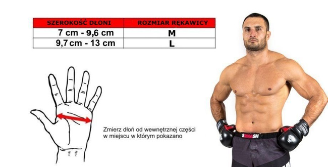 ARM-2014a DBX BUSHIDO M MMA gloves