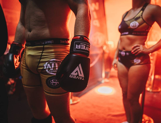 Rękawice bokserskie 10oz - Taver Red - Origin Series