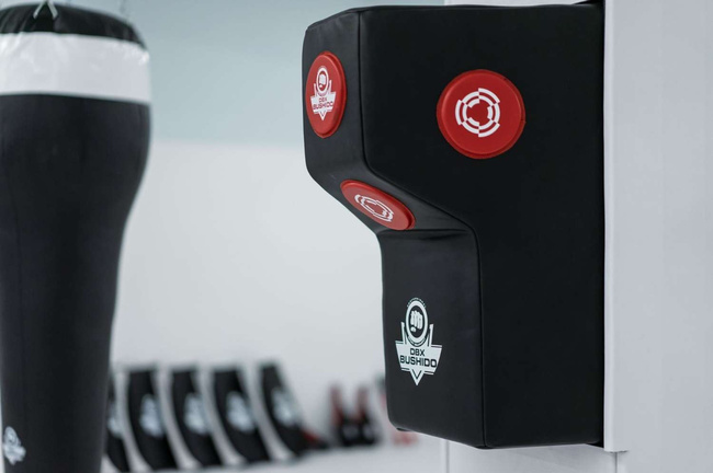 Natural leather wall training shield DBX-W-10B