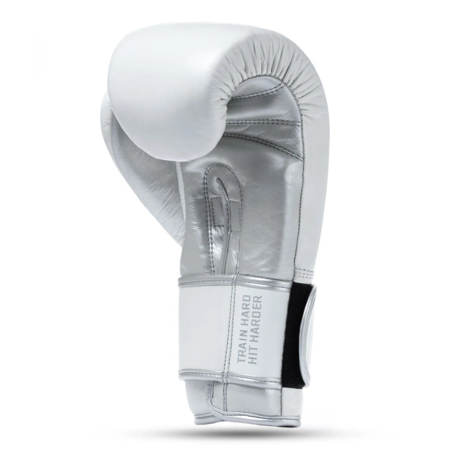 Rękawice bokserskie ze skóry naturalnej wielowarstwowe wypełnienie - PLATINUM - Legacy Series | DBX Bushido