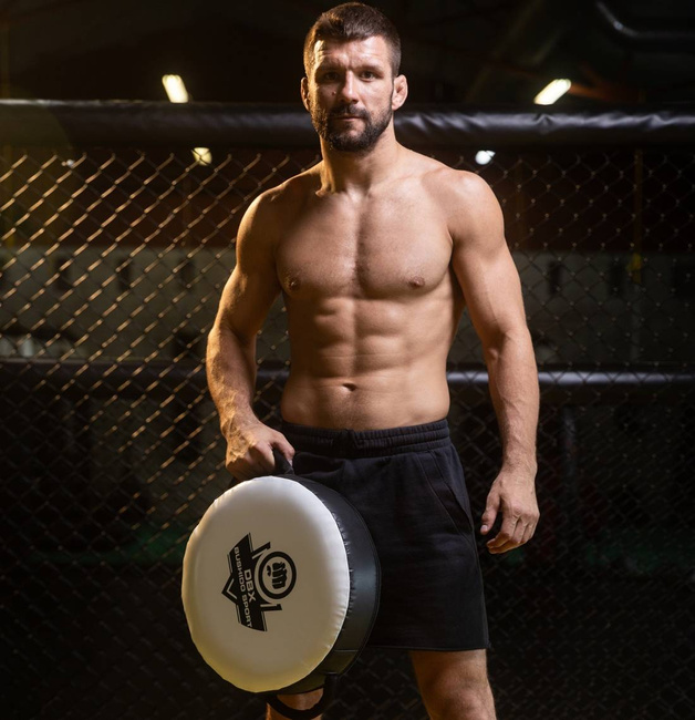 TO-White round training target 40x12 cm