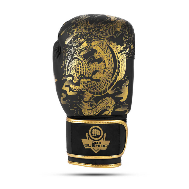Boxing Gloves 10oz - Gold Dragon - Valor Series