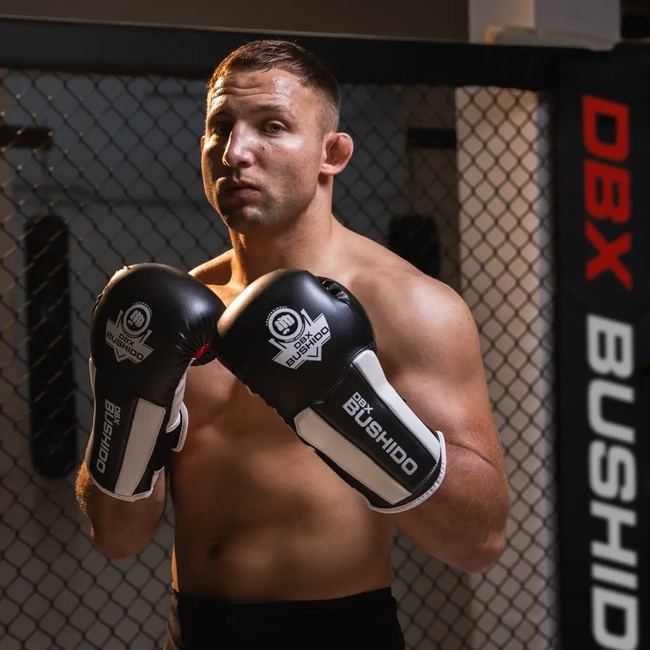 Rękawice bokserskie 10oz - Phantom White - Valor Series | DBX Bushido