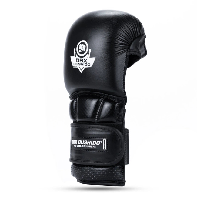 Warrior Black L MMA gloves