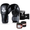 Boxing Set: B-2v9 10oz Gloves + Wraps + DBX DRYER Refresher