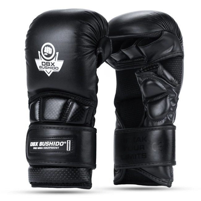 Rękawice MMA sparingowe M - Warrior Black - Legacy Series | DBX Bushido
