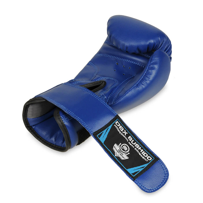 Rękawice bokserskie 6oz dla dzieci - 4Fighter Blue | DBX Bushido