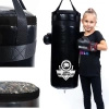 Worek bokserski dla dzieci - Junior Black - 80 cm / 15 kg  | DBX Bushido