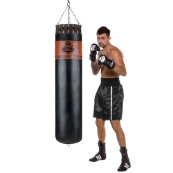 160 cm | 60 kg Ekskluzywny worek bokserski ze skóry naturalnej DBX Sovereign