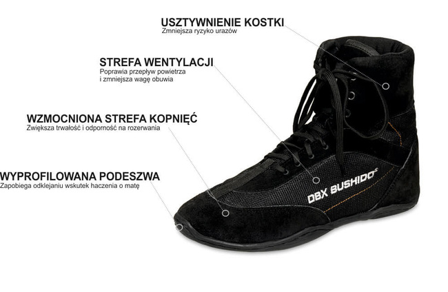 Buty treningowe MMA BOKS ZAPASY ARS-2051B - Rozmiar 40