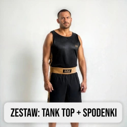 Zestaw - profesjonalny strój bokserski | Tank Top + Spodenki