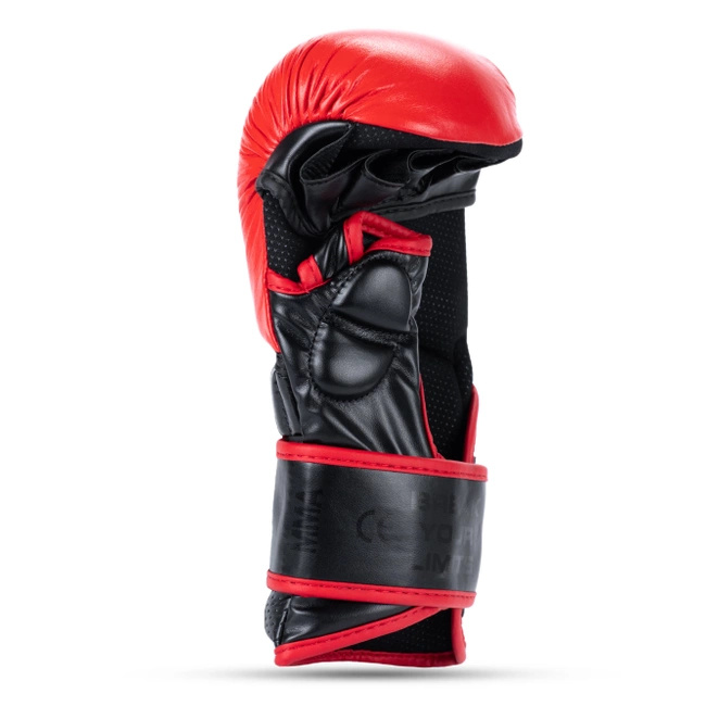 Warrior Red L MMA gloves