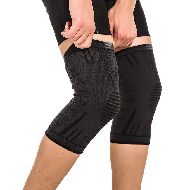 Elastic knee braces - set of 2 | M