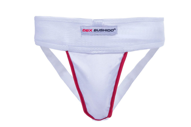 Suspensor Męski Ochraniacz Krocza - Biały -M | DBX Bushido