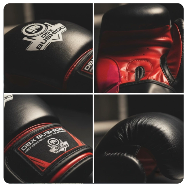 Rękawice bokserskie 10oz - Classic Red - seria Origin | DBX Bushido