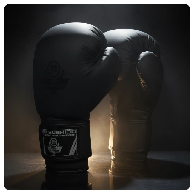 Rękawice bokserskie 10oz - Black Master - Valor Series | DBX Bushido
