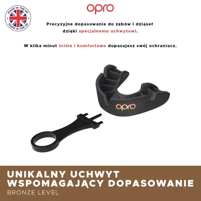Ochraniacz na zęby Opro UFC Bronze - biały