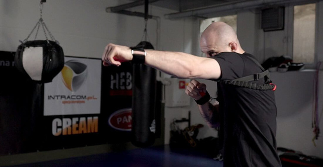 P2 - DBX Striker - Rubber band for boxing training expander