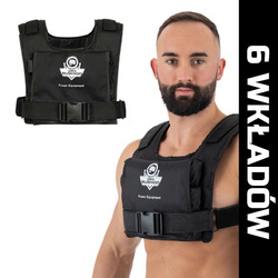 KAMIZELKA TRENINGOWA OBCIĄŻENIOWA DBX-V6 (Pusta)