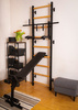 Multi-functional gimnastic ladder with pull-up bar and a bench – WB1