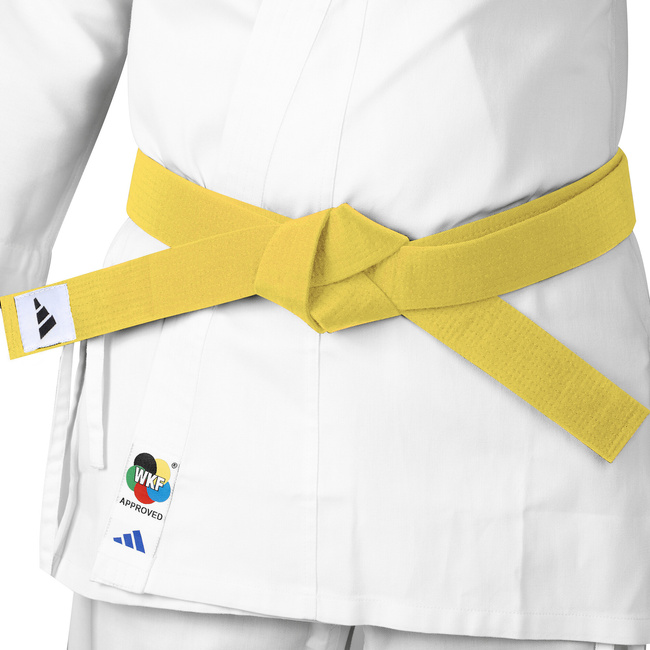 Kimono do Karate - Karatega Adidas WKF z białym pasem - 110-120 cm