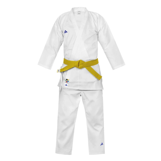 Kimono do Karate - Karatega Adidas WKF z białym pasem - 110-120 cm