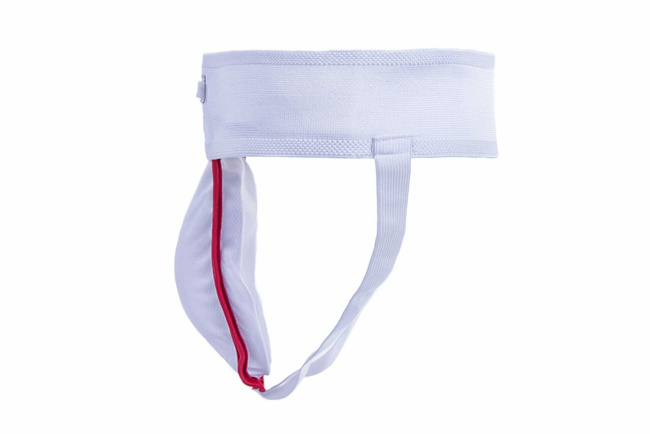 Suspensor Męski Ochraniacz Krocza - Biały -M | DBX Bushido